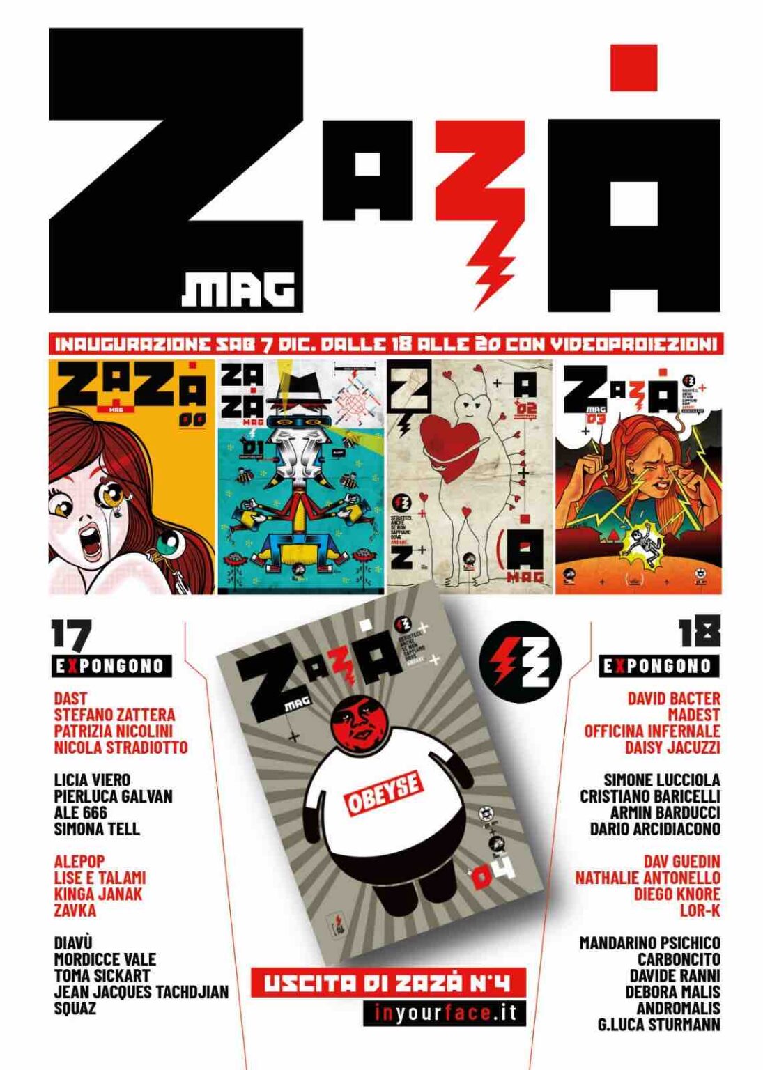 Zazà Mag in mostra - Zavala Comic Magazine