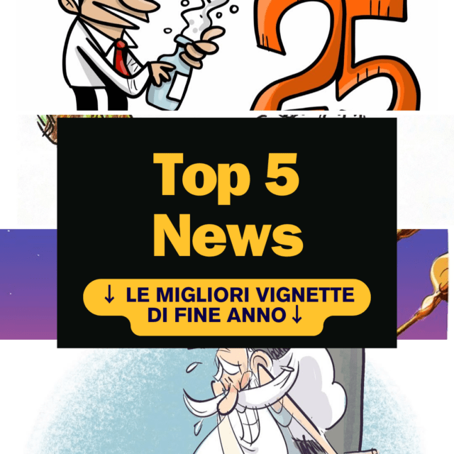 classifica delle migliori vignette satiriche di fine anno